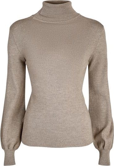 Rosie Merino Sweater - Beige - Ella & il - Gensere - VILLOID.no