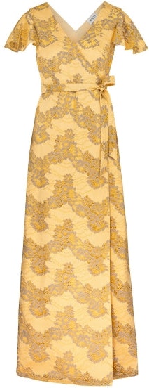 Butterfly Long Dress - Aspen Gold - MAUD - Kjoler - VILLOID.no