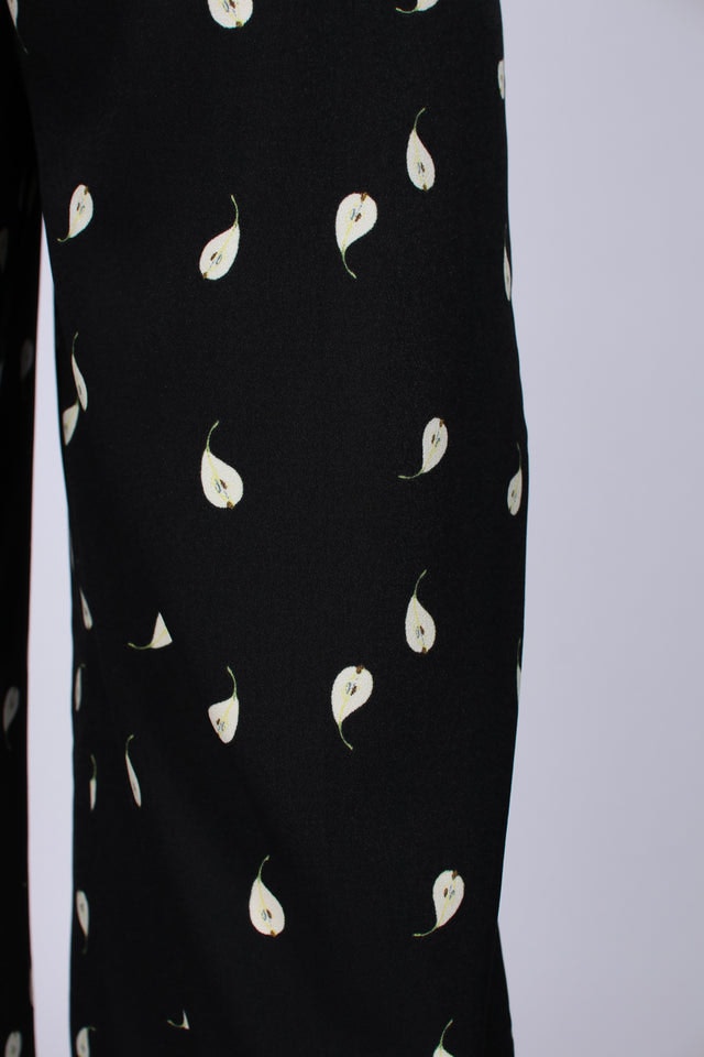 Potter Pear Print - Black - Whyred - Bukser & Shorts - VILLOID.no