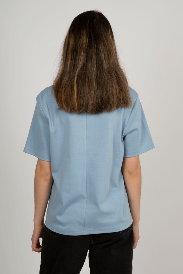 One More Night T-shirt - Dusty Blue