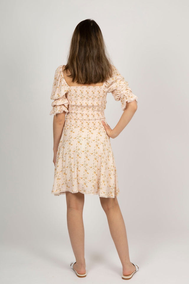 Jessica Top - Small Flower AOP