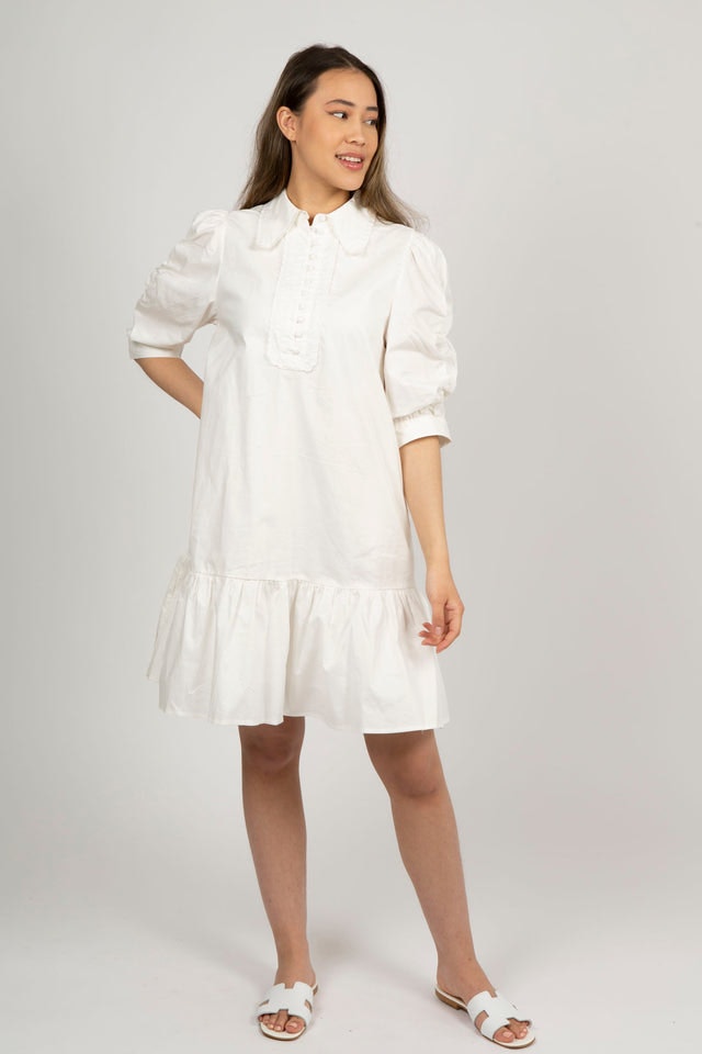 Esther Dress - White