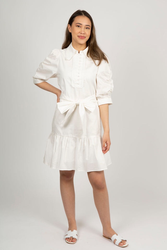 Esther Dress - White