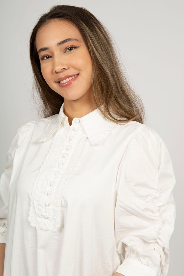 Esther Dress - White