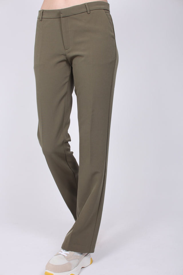 Cassie F Pants - Dusty Army - Neo Noir - Bukser & Shorts - VILLOID.no