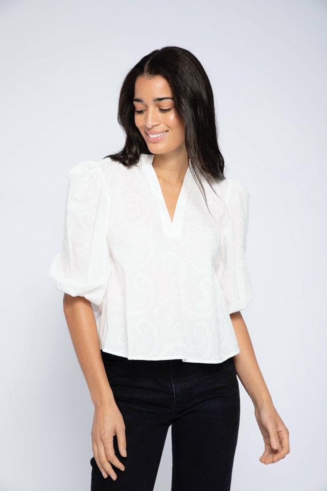 Trinidad Lace Blouse - White