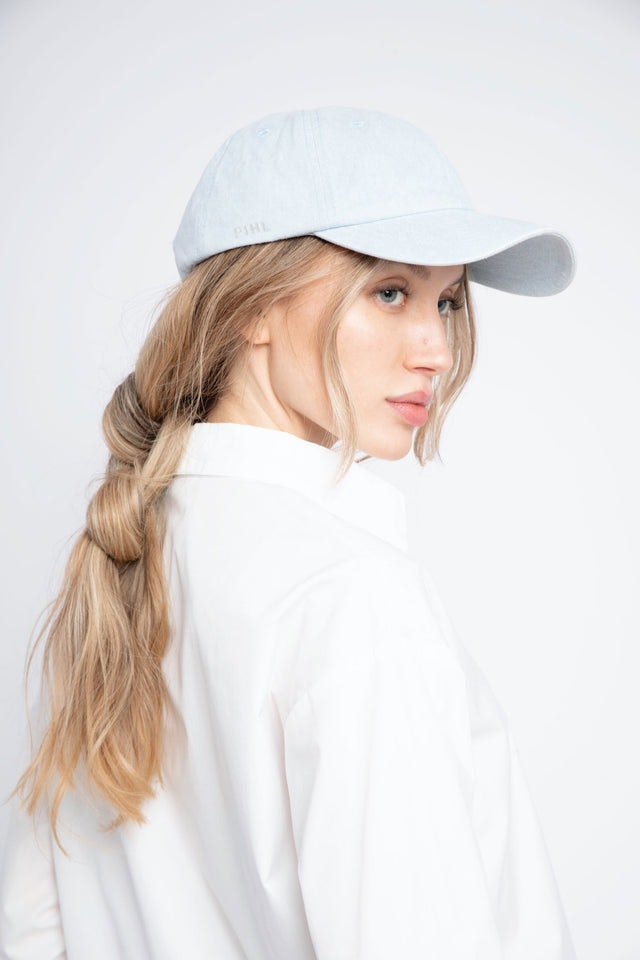 Lily Cap - Washed Light Blue
