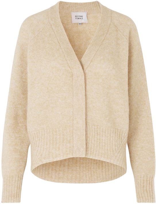 Brook Knit Boxy Cardigan - Brazilian Sand