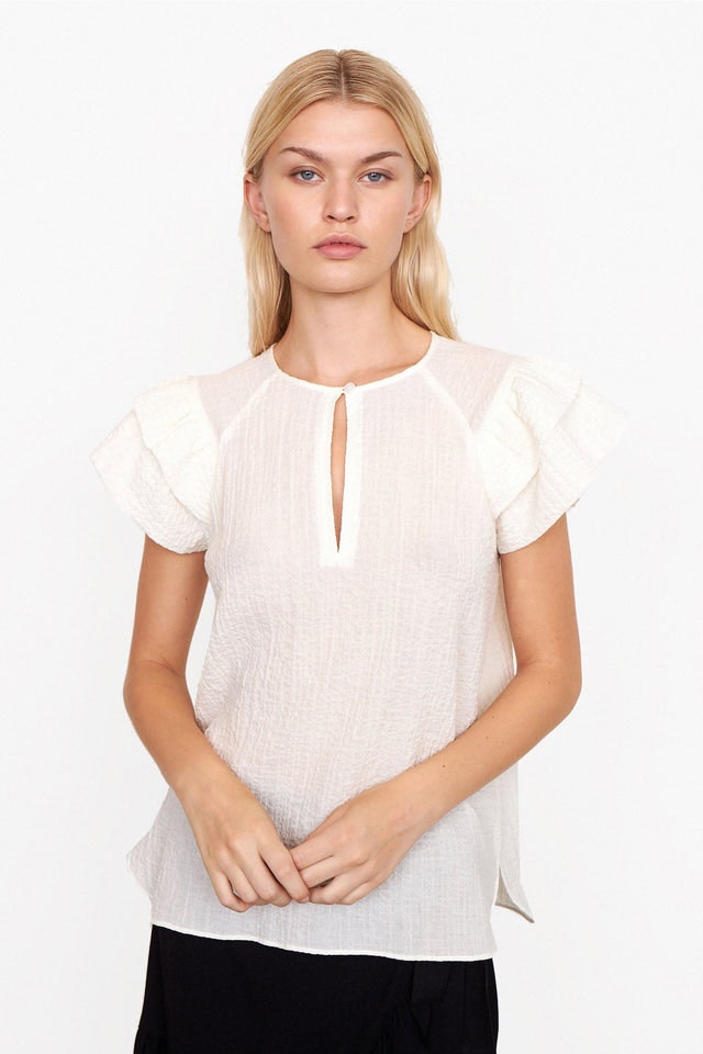 Mallorca Top - Bright White