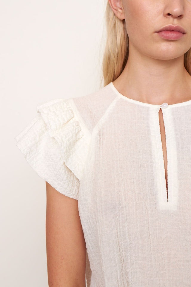 Mallorca Top - Bright White
