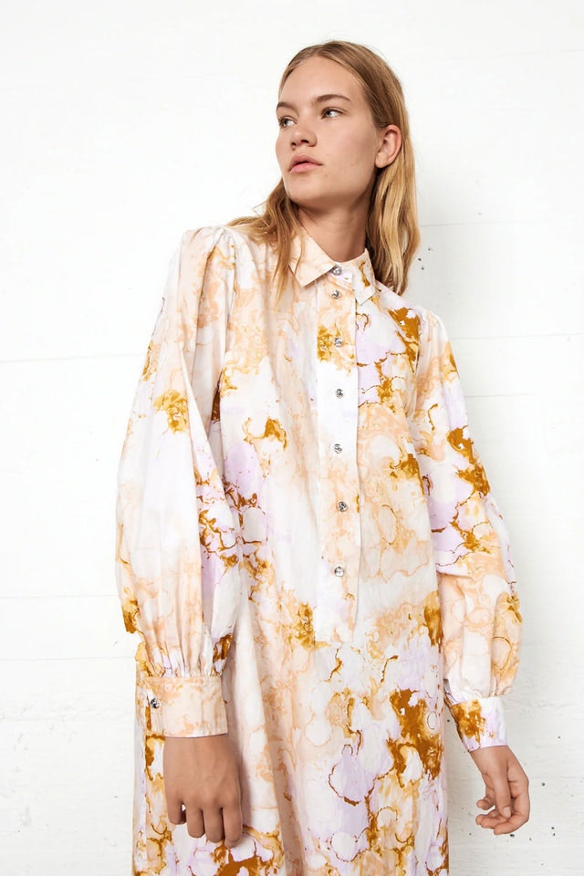 Lica Dress - Pearled Ivory