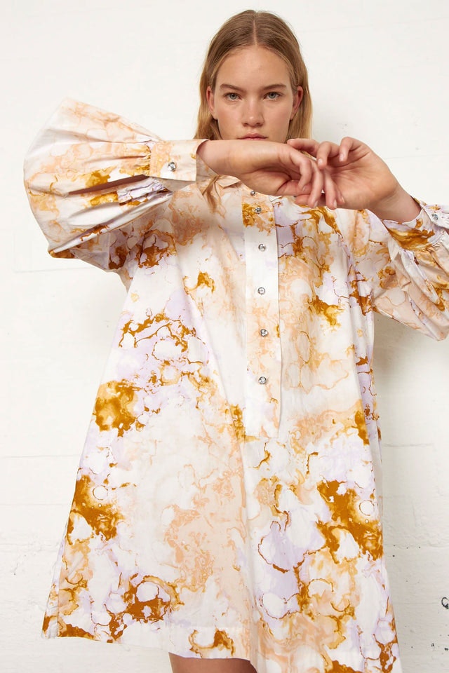 Lica Dress - Pearled Ivory
