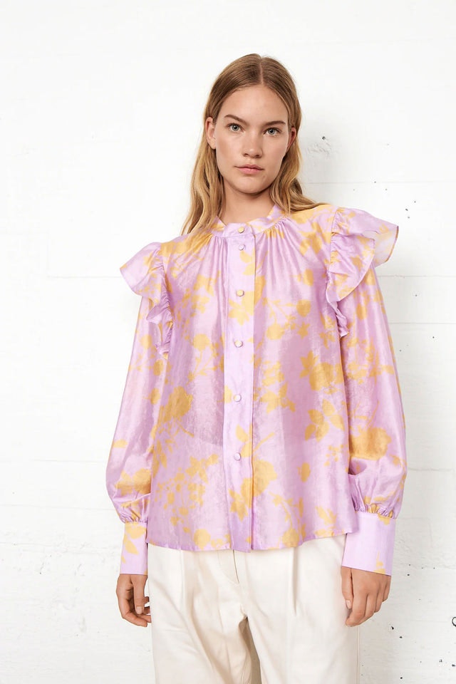 Lyna Shirt - Orchid Bloom