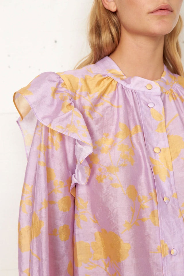 Lyna Shirt - Orchid Bloom
