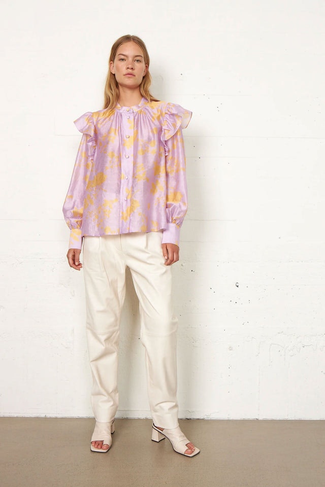 Lyna Shirt - Orchid Bloom