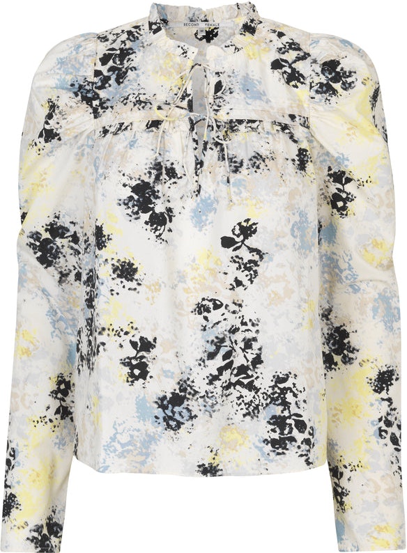 Nyssi Blouse - Pearled Ivory
