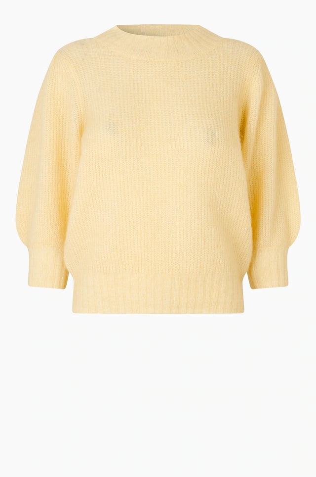 Brooky Knit Puff SS - Banana Crepe