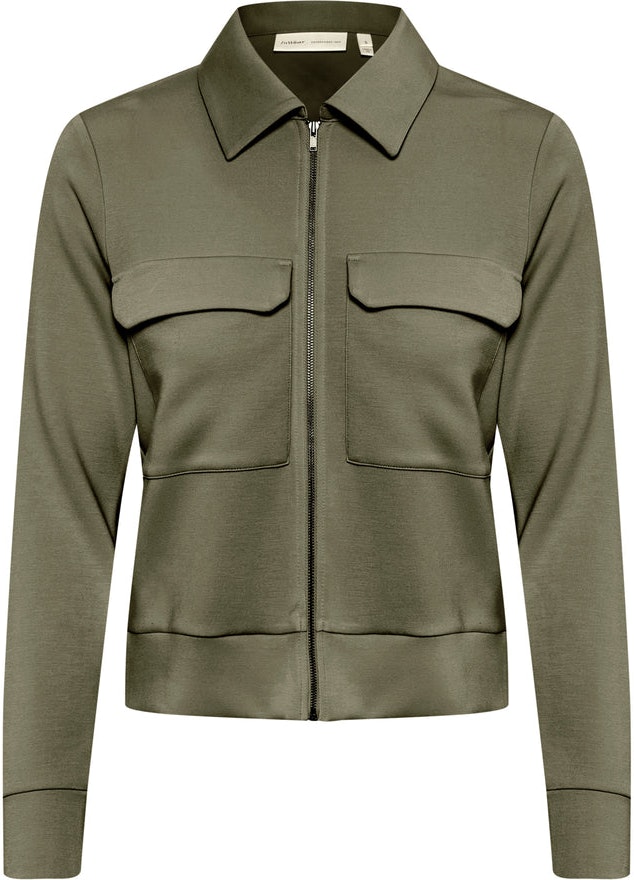 BecaIW Cardigan - Beetle Green