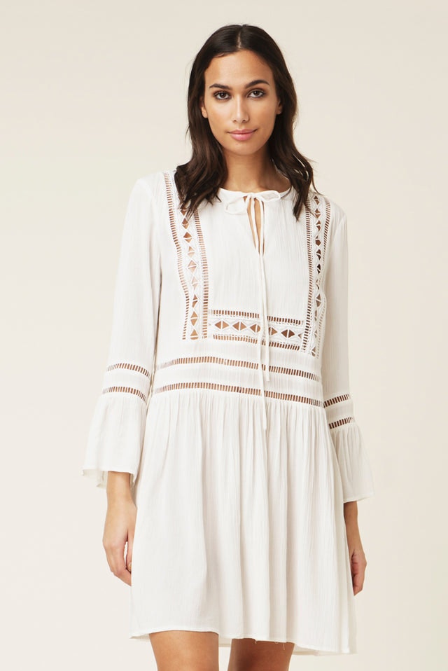Lexi Kaftan - White - By Malina - Kjoler - VILLOID.no