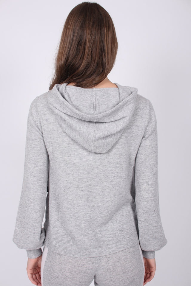 Mille Wool Hoodie - Huskey Grey - Ella & il - Gensere - VILLOID.no