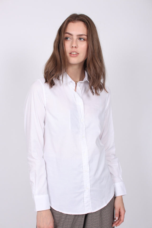 Oxford Shirt - White - GANT - Bluser & Skjorter - VILLOID.no