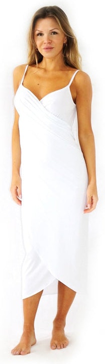Athena long - White - PortoBrazil - Kjoler - VILLOID.no