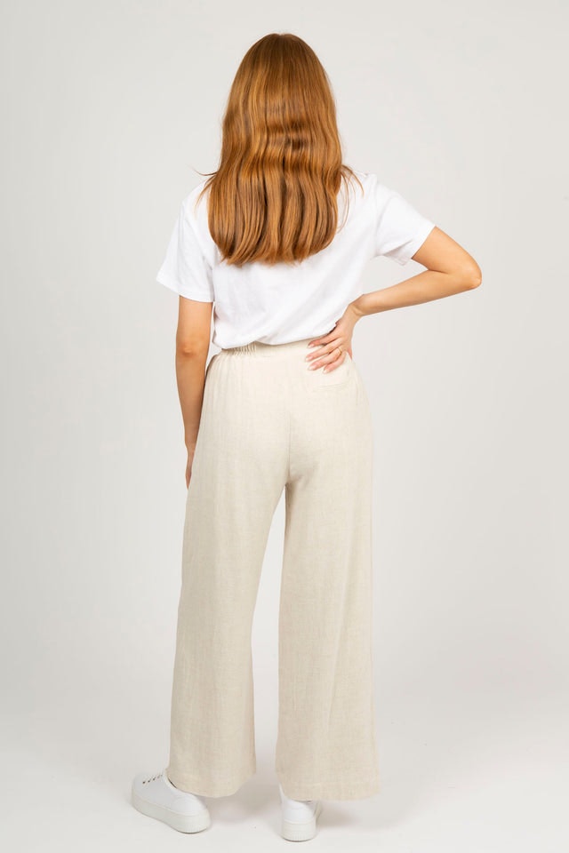 Halle Pants - Sand Melange