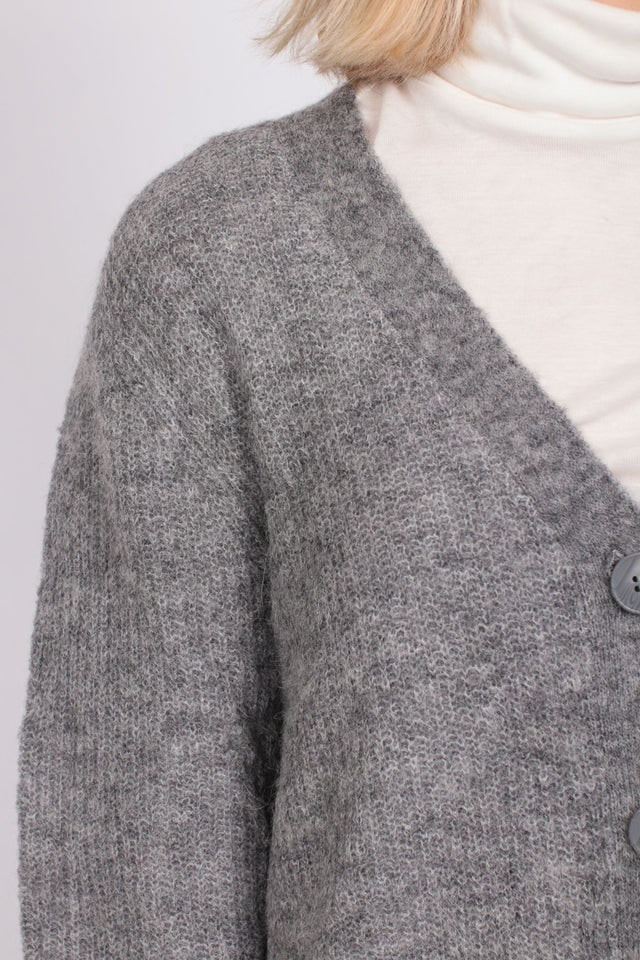 Sabella Alpaca Long Cardigan - MGM - Moss Copenhagen - Gensere - VILLOID.no