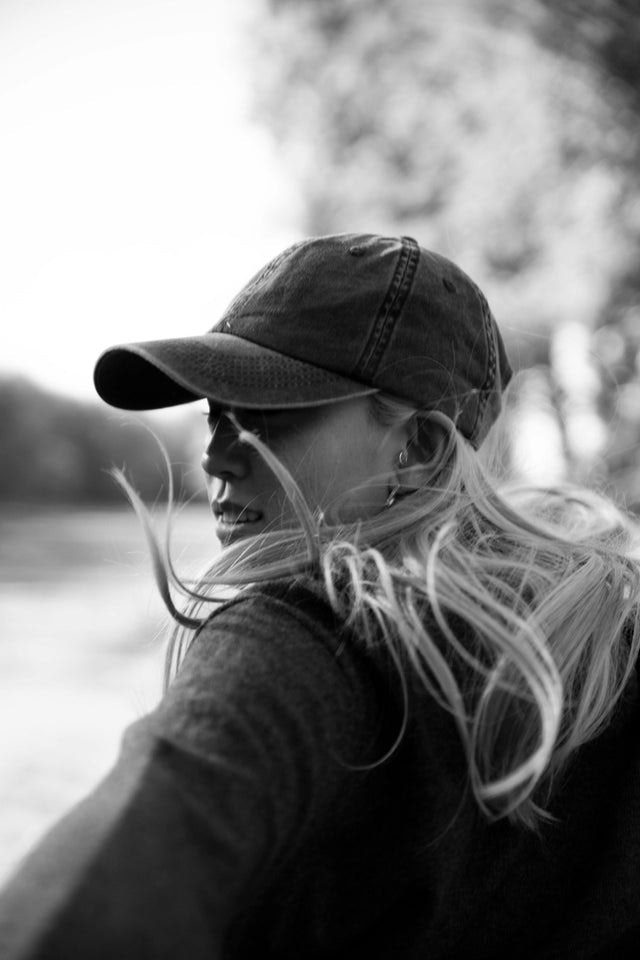 Lily Cap - Washed Black