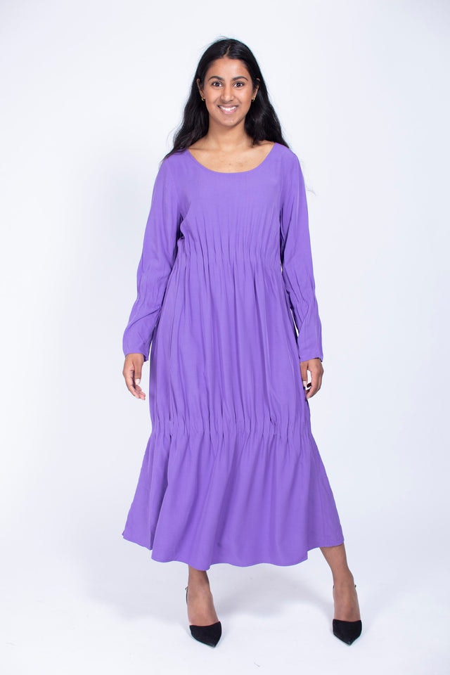 Ester soliddress - Lilac - Line of Oslo - Kjoler - VILLOID.no