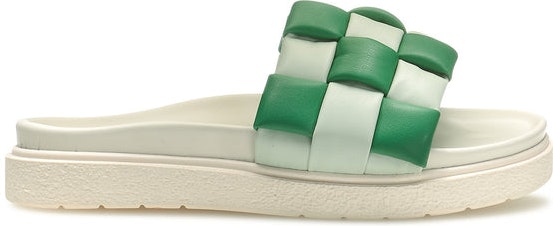 Braided Leather - Green