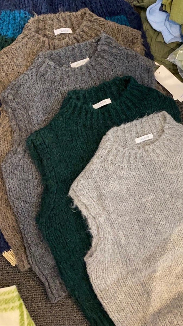 Kala Vest Wool - Army - Noella - Gensere - VILLOID.no