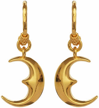Moonie Earring - Gold