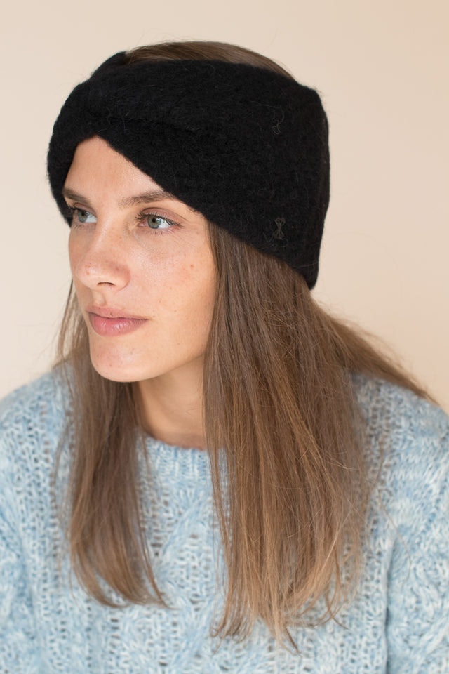 Headband Narrow - Black - MAUD - Tilbehør - VILLOID.no