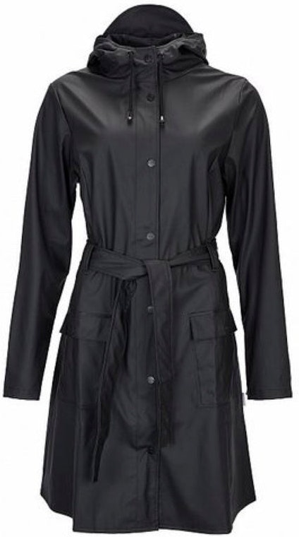 Curve Jacket - Black - Rains - Jakker - VILLOID.no