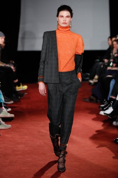 Pointelle Turtleneck - Firecracker - MAUD - Gensere - VILLOID.no