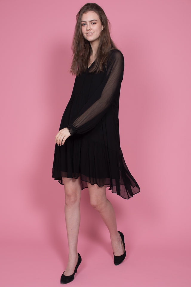 Liddy Dress - Black - Second Female - Kjoler - VILLOID.no