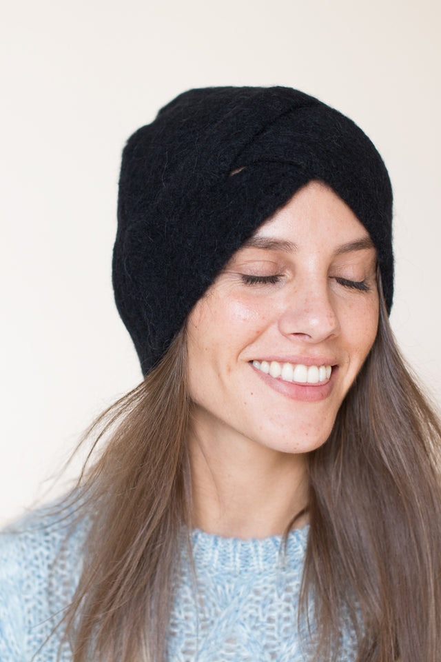 Heather hat - Black - MAUD - Tilbehør - VILLOID.no