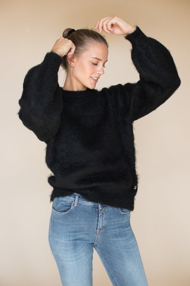 Mohair Knit - Black - MAUD - Gensere - VILLOID.no