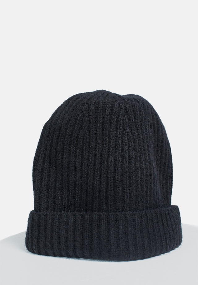 Wool Beanie - Black - Pierre Robert x Jenny Skavlan - Tilbehør - VILLOID.no