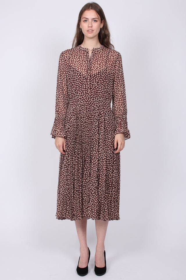 Anita LS Maxi Dress - Port Royale - Second Female - Kjoler - VILLOID.no