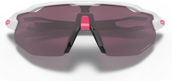 Radar EV Advancer - Polished White Prizm Road Black