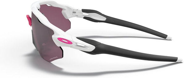 Radar EV Advancer - Polished White Prizm Road Black