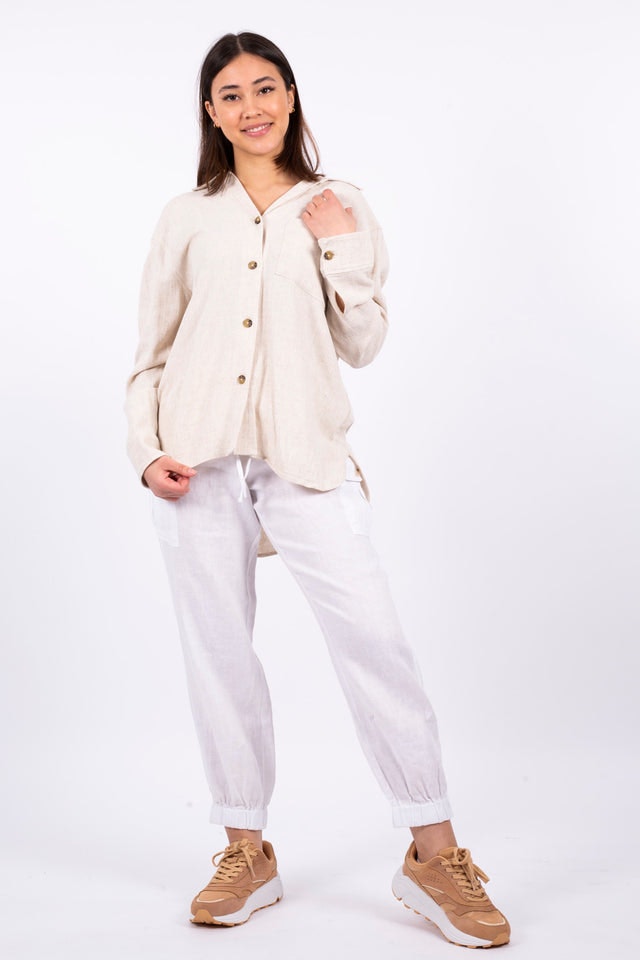 Spirit Linen Trousers - White