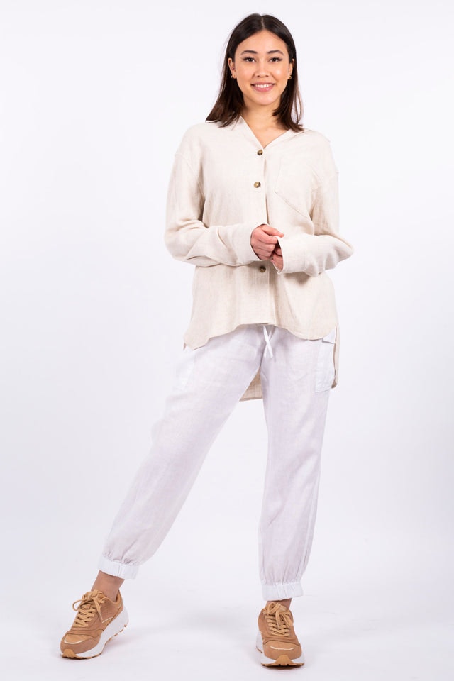 Spirit Linen Trousers - White