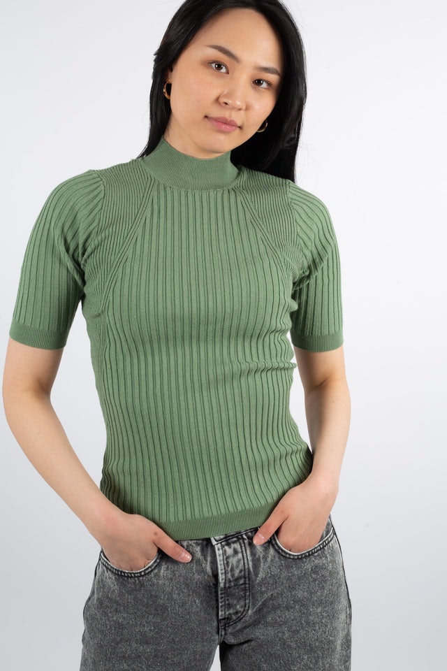 Fannie Top - Hedge Green
