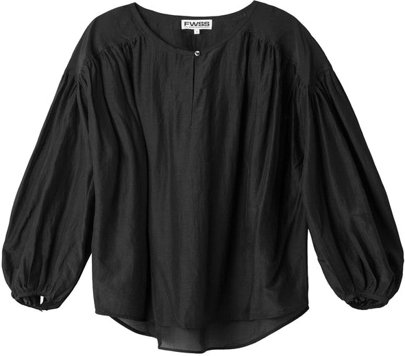 Herdis - Jet Black - FWSS - Bluser & Skjorter - VILLOID.no