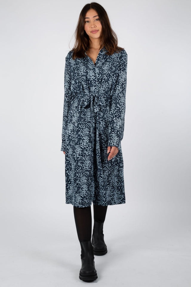 Amaya Raye LS Dress AO - S Cap Flower