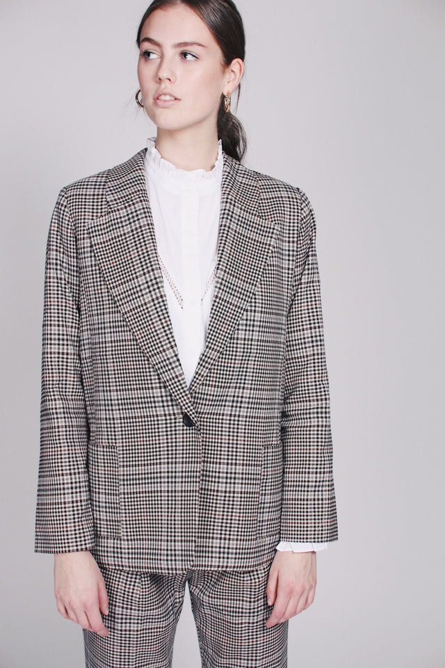 Binjo Blazer - Off White - Second Female - Jakker - VILLOID.no