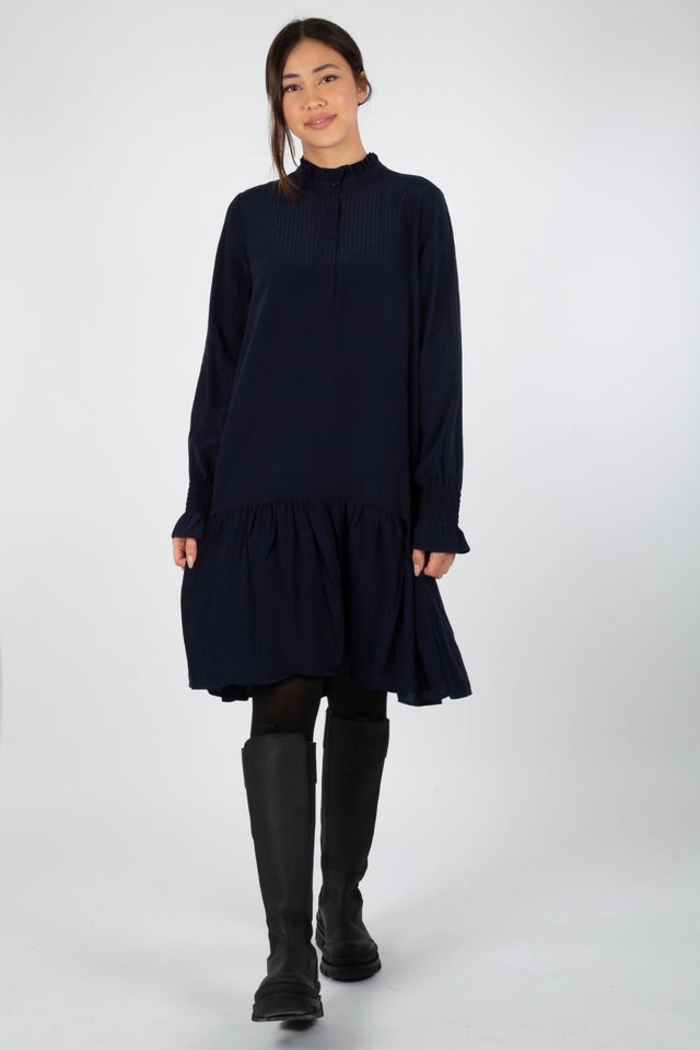 Easton Dress - Dark Navy